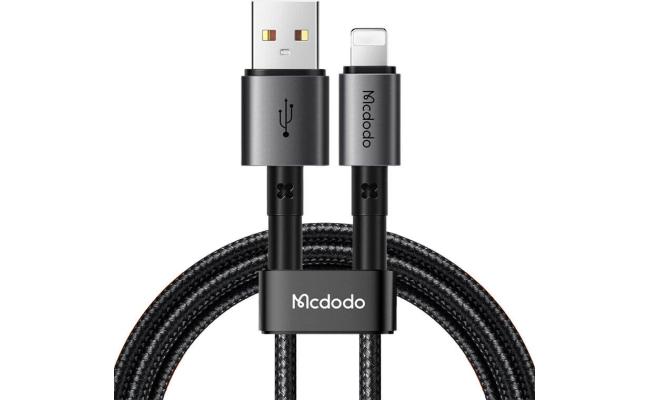 Mcdodo CA-3581 Charging & Data USB to Lightning Cable 1.8m 36W - Black